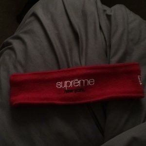 Red Supreme Headband